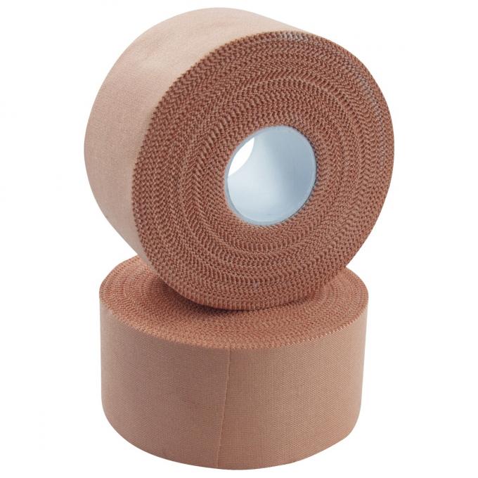 3.75cmx10m Sports tapes GYM tape plastic pipe cut core plain edge skin zinc oxide adhe taping