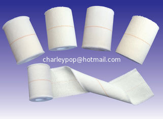 China Elastic adhesive bandage medical tapes surgical tapes white with red thread surgical tapes supplier