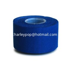 China Athletic tapes sports tapes strapping fingerstall core zig-zag edge blue zinc oxide glue supplier