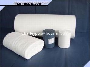China Cheesecloth absorbent gauze folding gauze 32'sx21's 20x16 36&quot;x500yds 4ply interfold in roll raw white supplier
