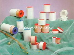 China Zinc oxide adhesive plaster surgical tapes medical tapes for surgical banding or taping use white supplier
