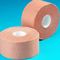 2.5cmx13m Sports tapes GYM tape plastic pipe cut core plain edge skin zinc oxide adhes taping banding cotton fabric supplier