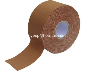 China Athletic tapes sports tapes strapping fingerstall core zig-zag edge skin hot-melt glue supplier