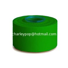 China Athletic tapes sports tapes strapping fingerstall core zig-zag edge green hot-melt glue supplier