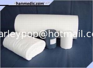 Cheesecloth absorbent gauze folding gauze 32'sx21's 20x7 36&quot;x500yds 4ply interfold in roll white supplier