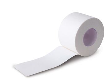 1/2&quot;x13m Sports tapes GYM tape fingerstall core plain edge raw white hot-melt glue taping banding cotton fabric supplier