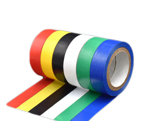 Electrician tape electric insulation tape PVC insulation tape electricial tape Yelllow 8mmx7m supplier